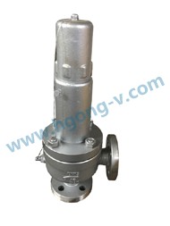 API/DIN Carbon steel spring low lift closed safety valve